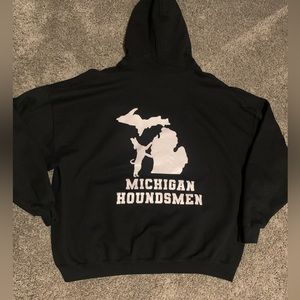 Men size 2XL MIchigan houndsman hoodie